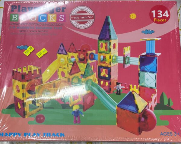 מגנטים Playmager Blocks – ערכת 112 חלקים