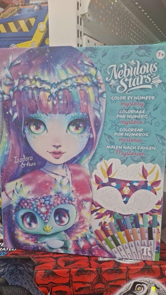 Nebulous Stars – ערכת צביעה לפי מספרים (Mystery)