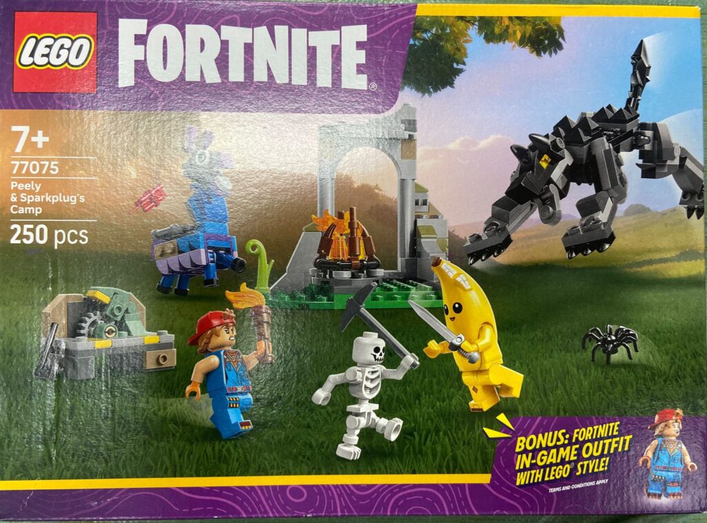 🎮 LEGO Fortnite – מחנה פילי ו-sparkplug