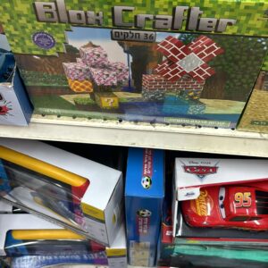 Blox Crafter – סט הרכבה מגנטי 36 חלקים בסגנון מיינקראפט