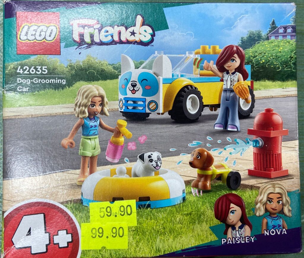 LEGO Friends – רכב טיפוח כלבים