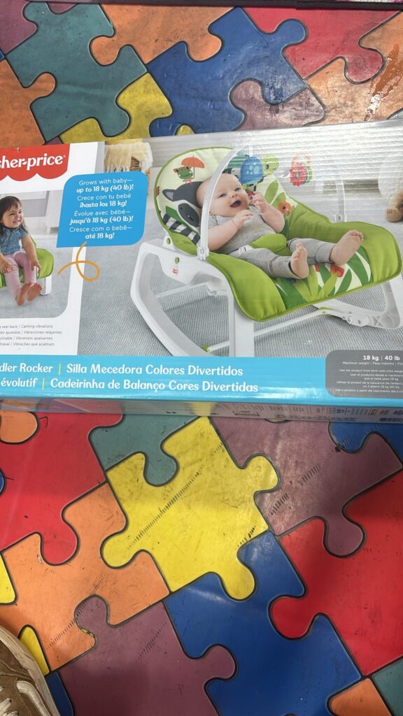 כיסא נדנדה לתינוק (Fisher Price)