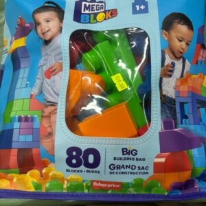 Mega Bloks – תיק 80 קוביות בנייה