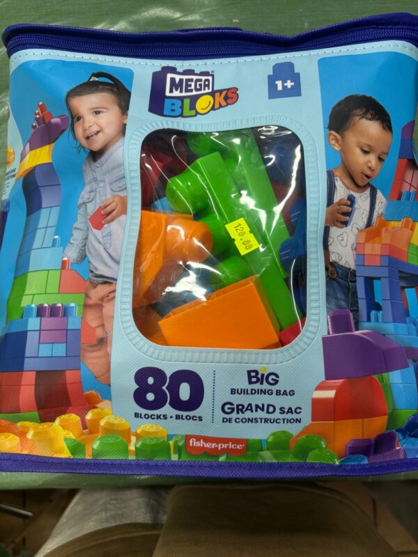 Mega Bloks – תיק 80 קוביות בנייה