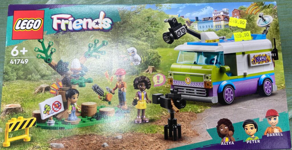 LEGO Friends – ואן חדשות ההצלה (41749)