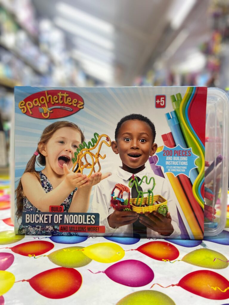 SpaghettEEZ – דלי יצירה "Bucket of Noodles" (200 חלקים)